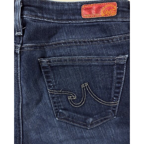 AG Adriano Goldschmied The Angel Bootcut Jeans 29R Dark Wash Made in USA - Picture 3 of 12